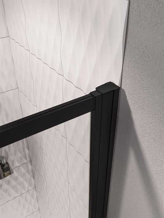 Eastbrook 8mm Corniche Sliders Extension Profile (1 Piece) Matt Black | 49.6041