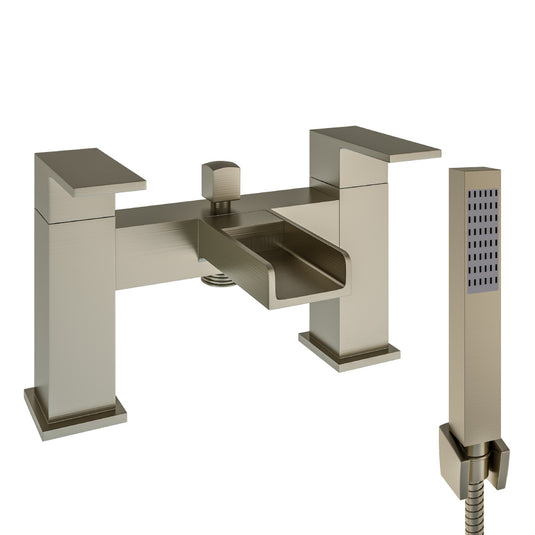 Eastbrook Abberton Bath Shower Mixer Tap with Handset Brushed Brass | 79.1039