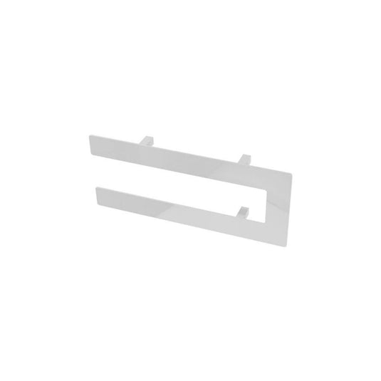 Eastbrook Addington Double Flat Style Towel Hanger 366mm Gloss White | 91.0100