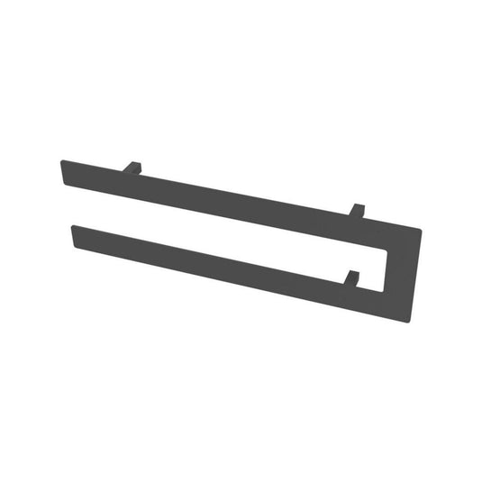 Eastbrook Addington Double Flat Style Towel Hanger 514mm Matt Anthracite | 91.0107