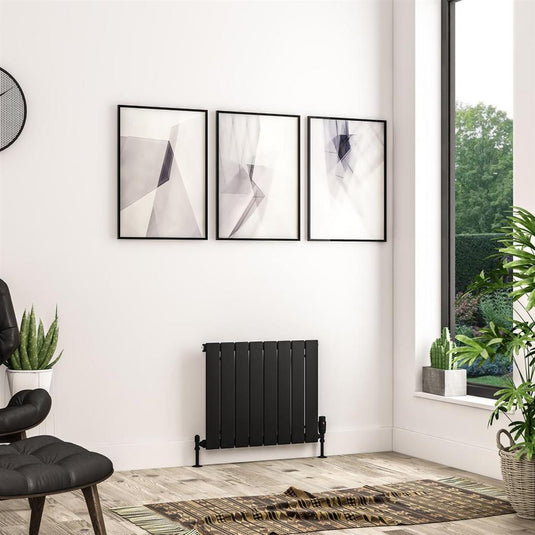 Eastbrook Addington II Radiator Type 10 500mm x 596mm Matt Black | 62.0153
