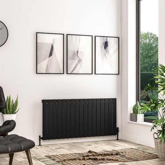 Eastbrook Addington II Radiator Type 10 600mm x 1262mm Matt Black | 62.0163