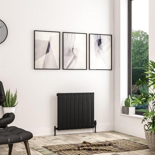 Eastbrook Addington II Radiator Type 10 600mm x 670mm Matt Black | 62.0159