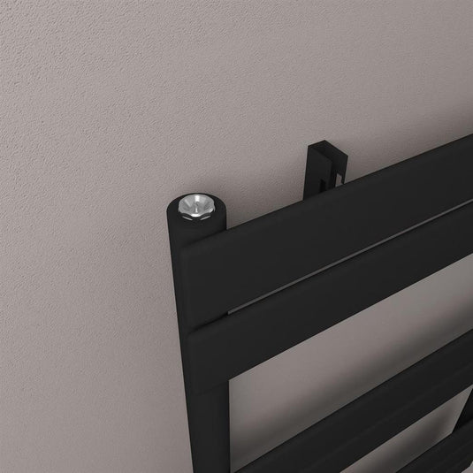 Eastbrook Addington II Towel Rail Type 10 1110mm x 600mm Matt Black | 62.0275