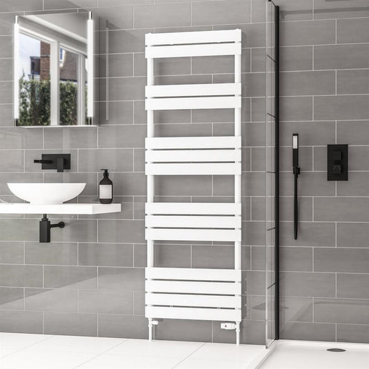 Eastbrook Addington II Towel Rail Type 10 1750mm x 600mm Gloss White | 62.0260