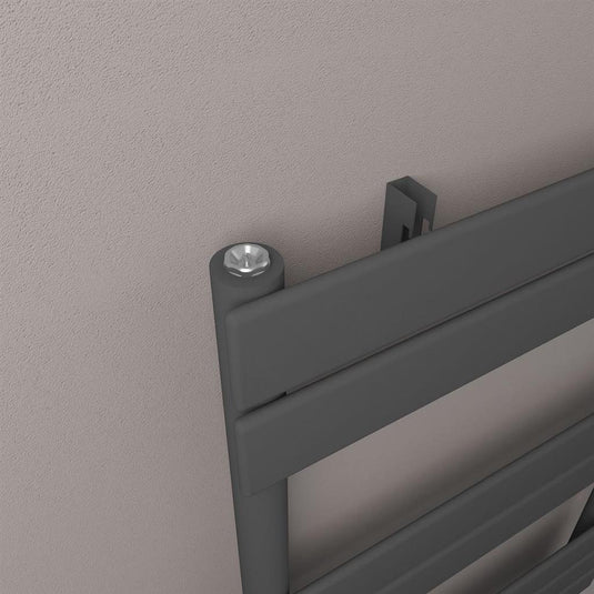 Eastbrook Addington II Towel Rail Type 10 1750mm x 600mm Matt Anthracite | 62.0269