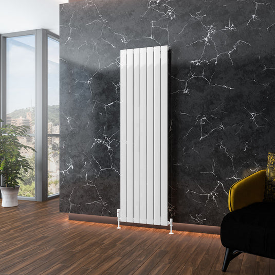 Eastbrook Addington Type 10 1800 x 514mm Aluminium Radiator Gloss White | 86.0371