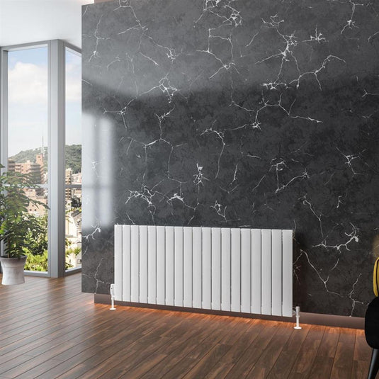 Eastbrook Addington Type 10 600 x 1402mm Aluminium Radiator Gloss White | 86.0508