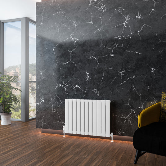 Eastbrook Addington Type 10 600 x 810mm Aluminium Radiator Gloss White | 86.0356