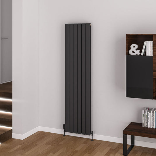 Eastbrook Addington Type 20 1800 x 366mm Aluminium Radiator Matt Anthracite | 86.0422