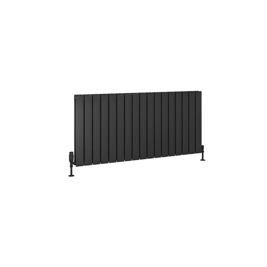 Eastbrook Addington Type 20 600 x 1254mm Aluminium Radiator Matt Anthracite | 86.0421