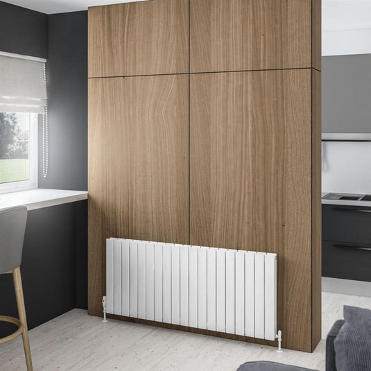Eastbrook Addington Type 20 600 x 1402mm Aluminium Radiator Gloss White | 86.0516