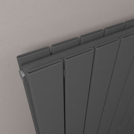 Eastbrook Addington Type 20 600 x 366mm Aluminium Radiator Matt Anthracite | 86.0413
