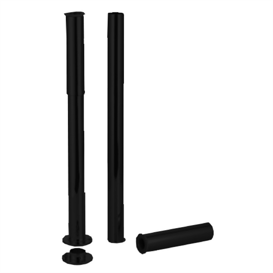 Eastbrook Adjustable Stand Pipes Concealing Water Supply Black | 98.0034