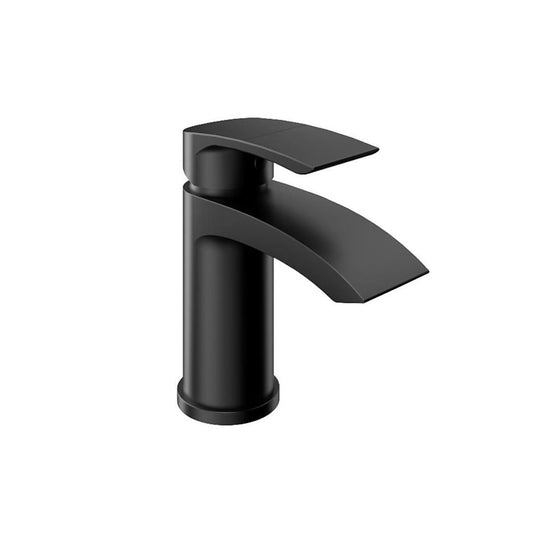 Eastbrook Alveston Basin Tap with Waste Matt Black | 93.1047
