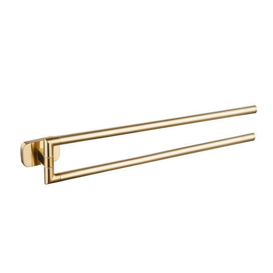 Eastbrook Asti 406mm Double Split Rail Brushed Brass | 52.456