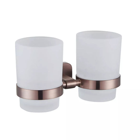 Eastbrook Asti Double Tumbler Holder Brushed Bronze | 52.487 - Envy Bathrooms Ltd
