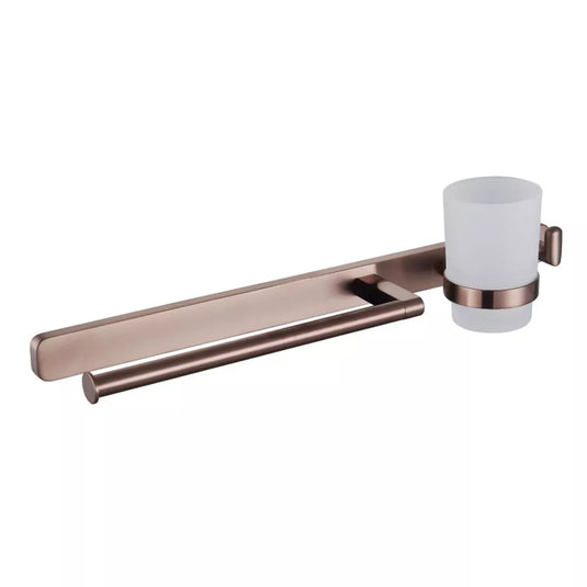 Eastbrook Asti Towel Ring, Robe Hook and Tumbler Holder Brushed Bronze | 52.482 - Envy Bathrooms Ltd