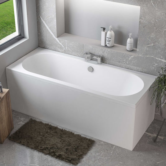 Eastbrook Beaufort Front Bath Panel 1700mm (560H) Matt White | 42.5102