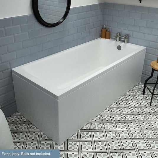 Eastbrook Beauforte Reinforced Front Bath Panel 1600mm (560H) White | 42.6016