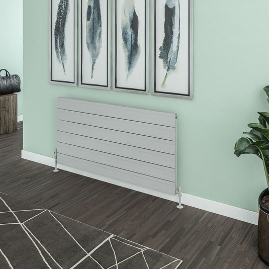 Eastbrook Berkeley 603 x 1200mm Aluminium Radiator Matt Grey | 89.0722
