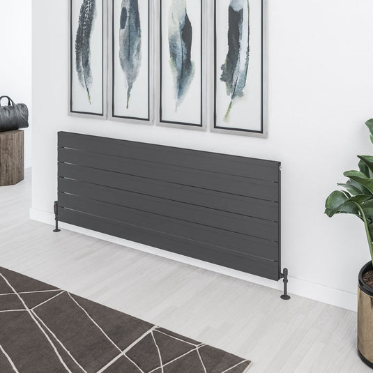 Eastbrook Berkeley 603 x 1600mm Aluminium Radiator Matt Anthracite | 89.0732
