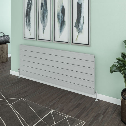 Eastbrook Berkeley 603 x 1600mm Aluminium Radiator Matt Grey | 89.0724
