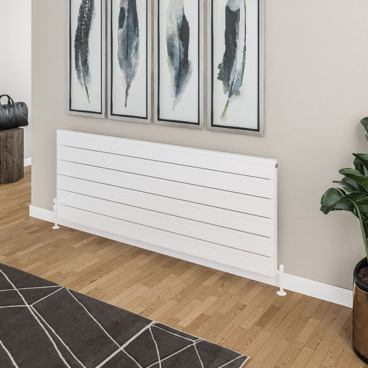 Eastbrook Berkeley 603 x 1600mm Aluminium Radiator Matt White | 89.0716