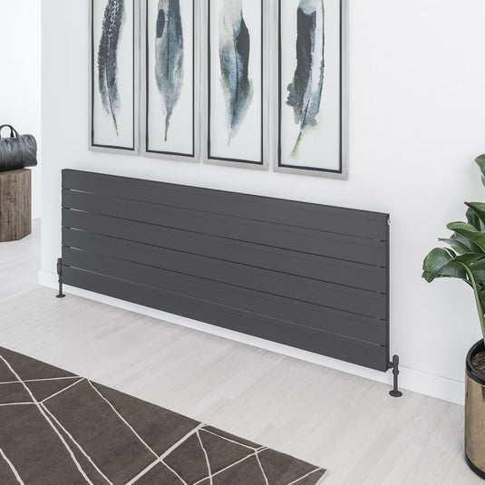 Eastbrook Berkeley 603 x 1800mm Aluminium Radiator Matt Anthracite | 89.0733