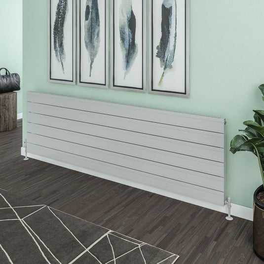 Eastbrook Berkeley 603 x 2000mm Aluminium Radiator Matt Grey | 89.0726
