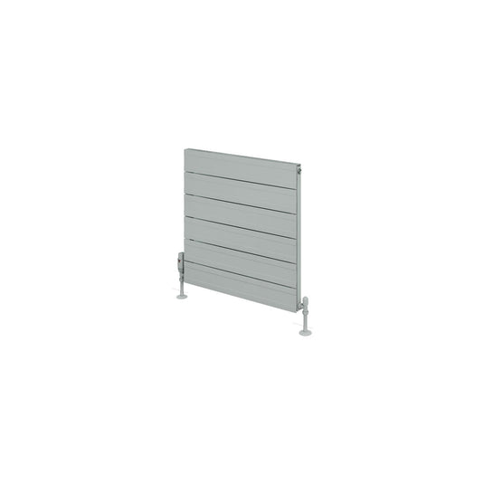 Eastbrook Berkeley 603 x 600mm Aluminium Radiator Matt Grey | 89.0719