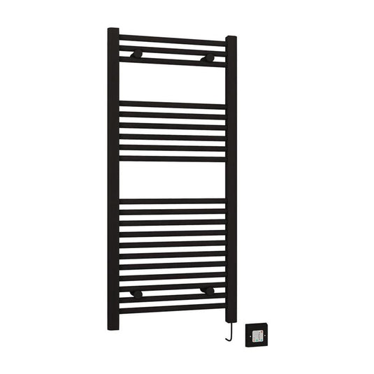 Eastbrook Biava 1100 x 500mm Dry Element Towel Rail – Matt Black | 47.0053