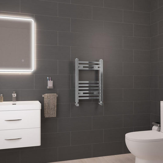 Eastbrook Biava 600 x 400mm Square Towel Rail Chrome | 41.0109