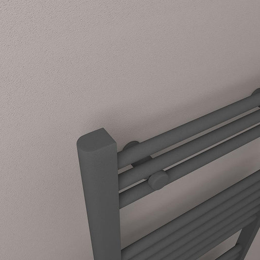 Eastbrook Biava Dry Element Towel Rail 1100 x 500mm Matt Anthracite | 47.0010