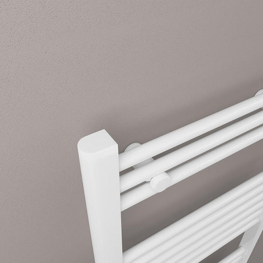 Eastbrook Biava Dry Element Towel Rail 1100 x 600mm Gloss White | 47.0008