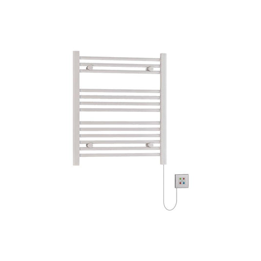 Eastbrook Biava Dry Element Towel Rail 700 x 600mm Gloss White | 47.0007