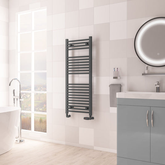 Eastbrook Biava Multirail HV Straight 1118mm x 450mm Matt Anthracite | 61.0098
