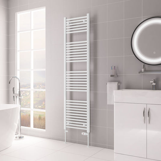 Eastbrook Biava Multirail HV Straight 1720mm x 450mm Gloss White | 61.0091