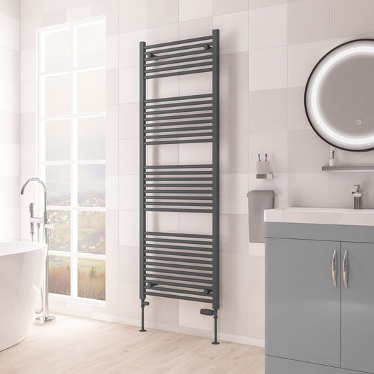 Eastbrook Biava Multirail HV Straight 1720mm x 600mm Matt Anthracite | 61.0102