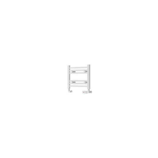 Eastbrook Biava Multirail HV Straight 360mm x 400mm Gloss White | 61.0084