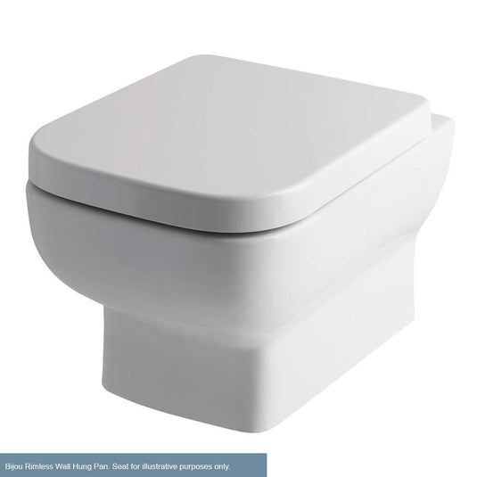Eastbrook Bijou Rimless Wall Hung Pan White | 26.0083