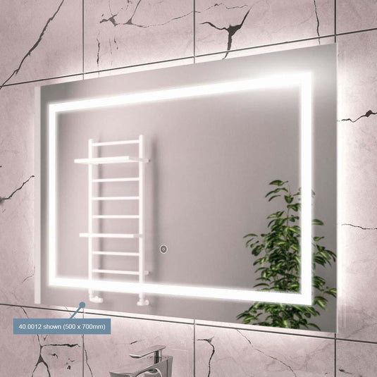 Eastbrook Bivieve 600 x 800mm LED Mirror White LED | 40.1013
