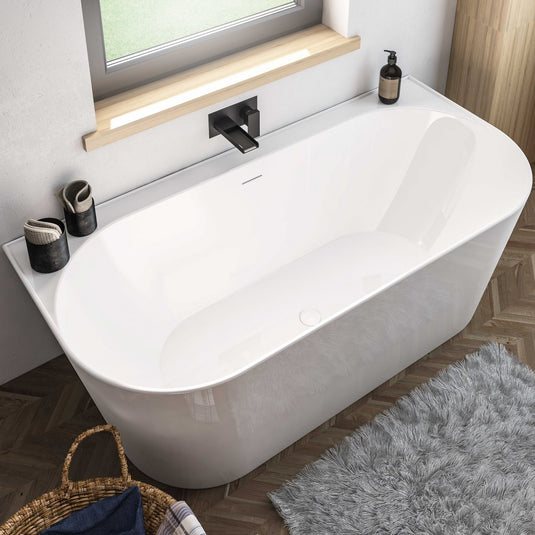 Eastbrook Brockland 1600 x 750 x 570mm Freestanding Bath White | 33.0026