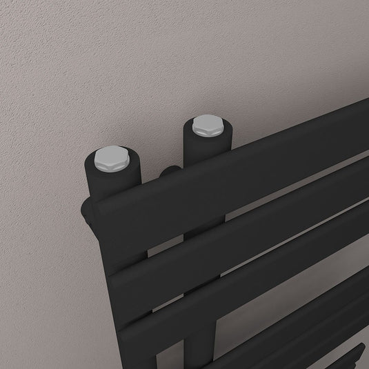 Eastbrook Brockworth 1200 x 500mm All Electric Towel Rail Matt Black | 41.0786