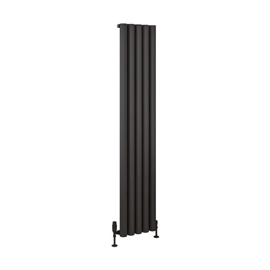 Eastbrook Burford 1800 x 345mm Aluminium Radiator Matt Anthracite | 89.0244