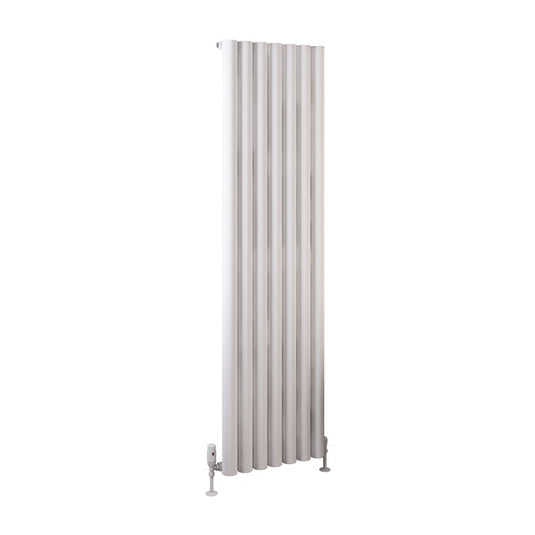 Eastbrook Burford 1800 x 485mm Aluminium Radiator Matt White | 89.0237