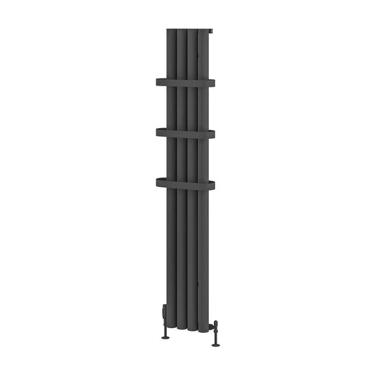 Eastbrook Burford 275mm Towel Hanger Matt Anthracite | 89.0335