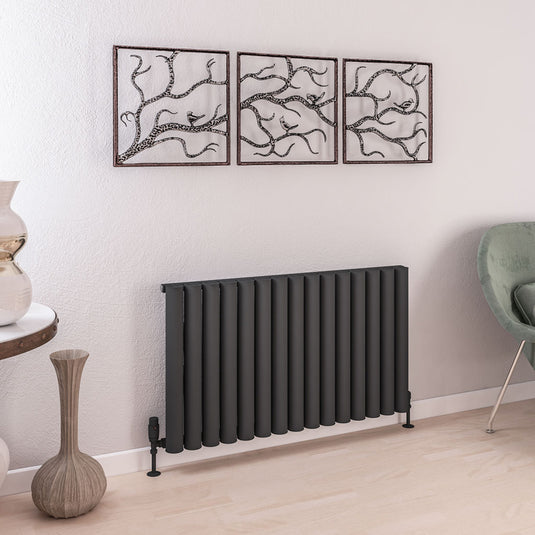 Eastbrook Burford 600 x 1045mm Aluminium Radiator Matt Anthracite | 89.0241