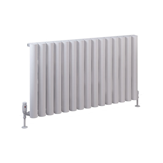 Eastbrook Burford 600 x 1045mm Aluminium Radiator Matt White | 89.0232