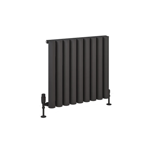 Eastbrook Burford 600 x 625mm Aluminium Radiator Matt Anthracite | 89.0239
